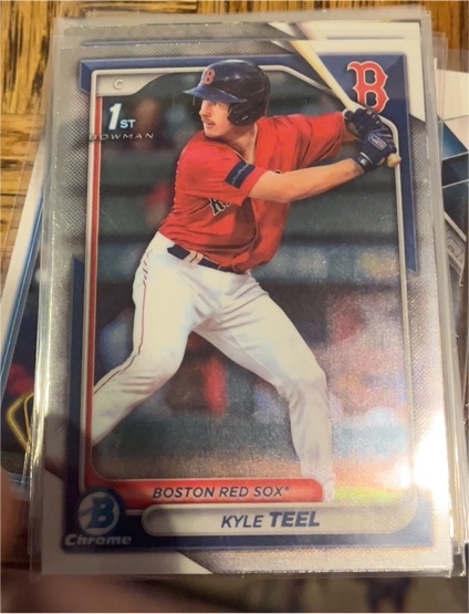 2024 Bowman #BP-48 Kyle Teel Prospects RC — front