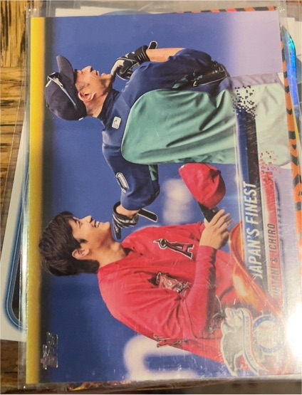 2018 Topps Update #US153 Shohei Ohtani / Ichiro Suzuki — front
