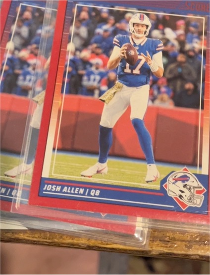 2024 Panini Score #28 Josh Allen — front
