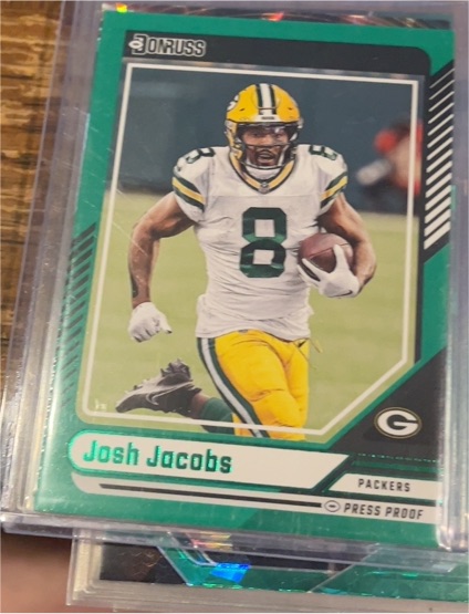 2024 Panini Donruss #245 Josh Jacobs — front