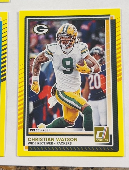 2025 Donruss #234 Christian Watson — front