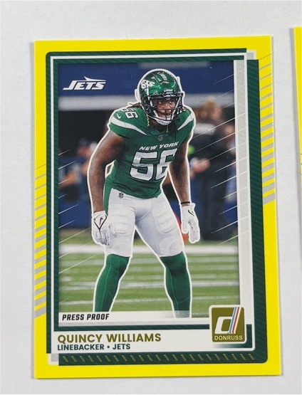 2025 Donruss #157 Quincy Williams — front
