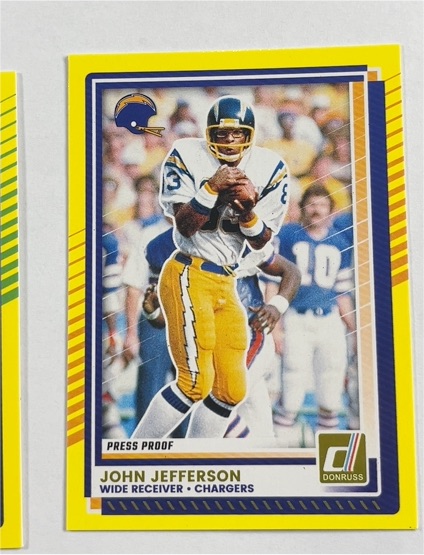 2025 Donruss #218 John Jefferson — front