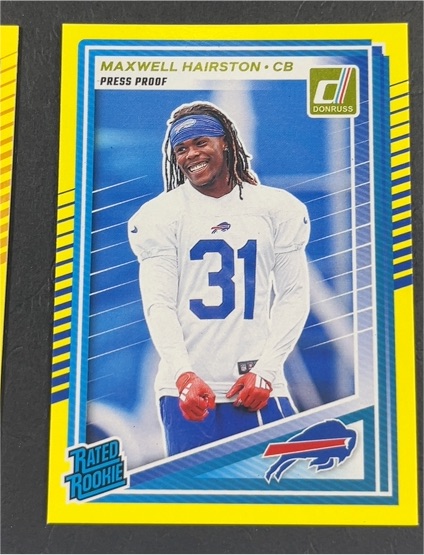 2025 Donruss #362 Maxwell Hairston — front