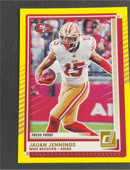 2025 Donruss #291 Jauan Jennings — front