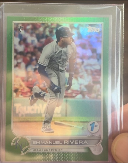 2022 Topps 1st Edition #3 Emmanuel Rivera — front