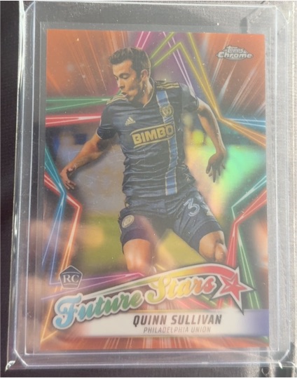 2022 Topps Chrome MLS Future Stars #FS-19 Quinn Sullivan — front