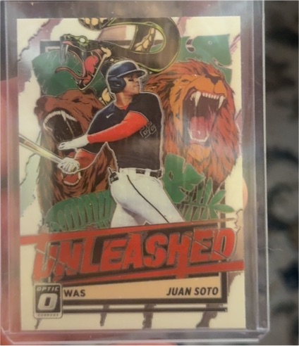 2021 Panini Donruss Optic #UNL7 Juan Soto Unleashed — front