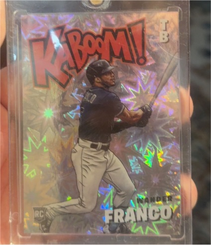 2022 Panini Absolute Kaboom! #K-WF Wander Franco — front