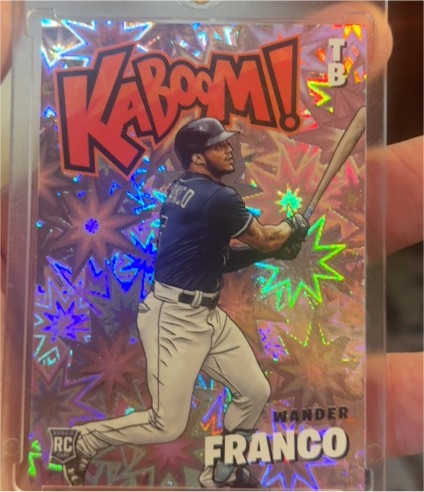 2022 Panini Absolute Kaboom! #K-WF Wander Franco — front