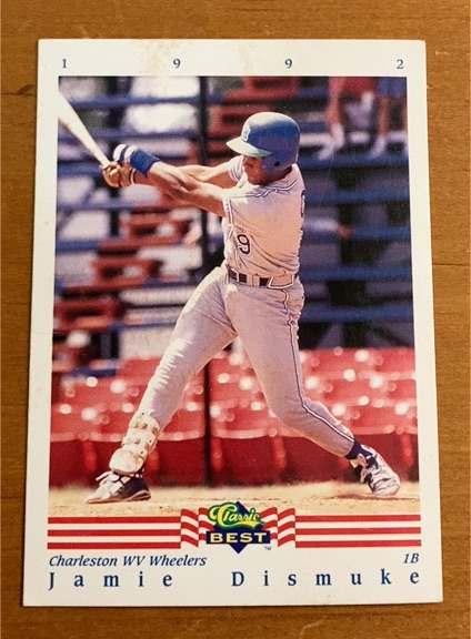1992 Classic Best Minor League #57 Jamie Dismuke — front