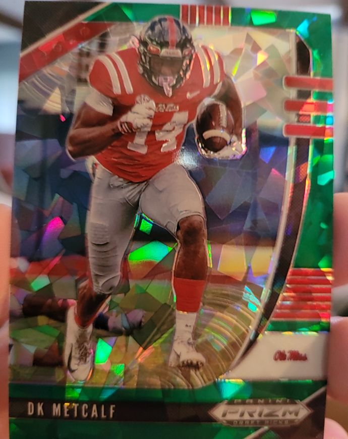 2020 Panini Prizm Draft Picks #41 DK Metcalf — front