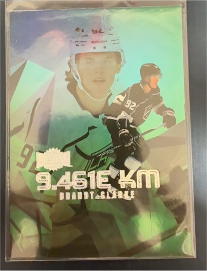 2023-24 Skybox Metal Universe #LY-11 Brandt Clarke 9.461e KM — front