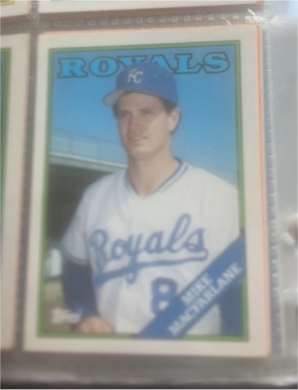 1988 Topps Traded #62T Mike Macfarlane — front