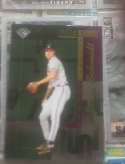 1996 Leaf Gold Leaf Rookie Jason Schmidt — front