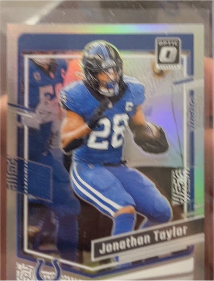 2023 Panini Donruss Optic #78 Jonathan Taylor — front