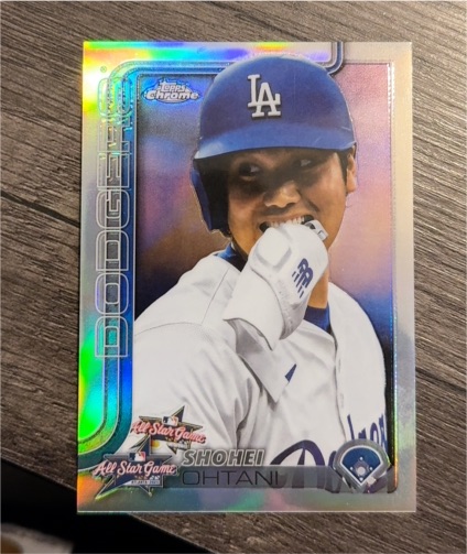 2025 Topps Chrome Update #ASG-18 Shohei Ohtani — front