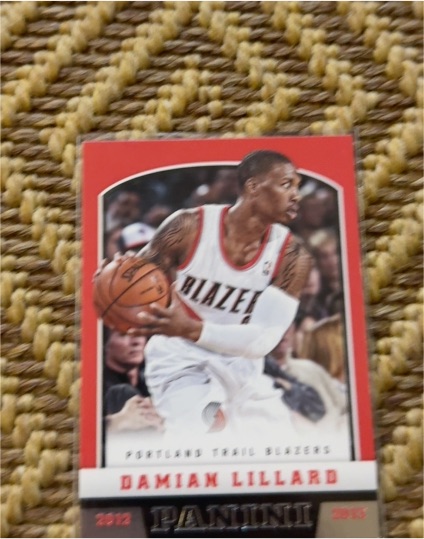 2012-13 Panini #262 Damian Lillard — front