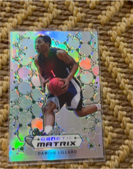 2013 Leaf Genetix Matrix Damian Lillard — front