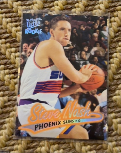 1996-97 Fleer Ultra #87 Steve Nash Rookie — front