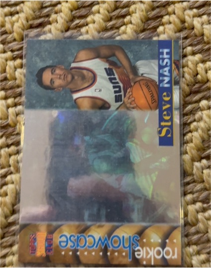 1996 Topps Stadium Club Rookie Showcase #RS12 Steve Nash — front