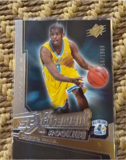 2005-06 Upper Deck SPx SPxcitement Rookies #XCR1 Chris Paul — front