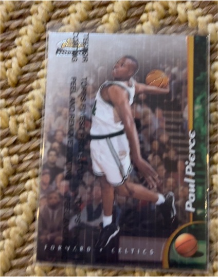 1998-99 Topps Finest #235 Paul Pierce — front