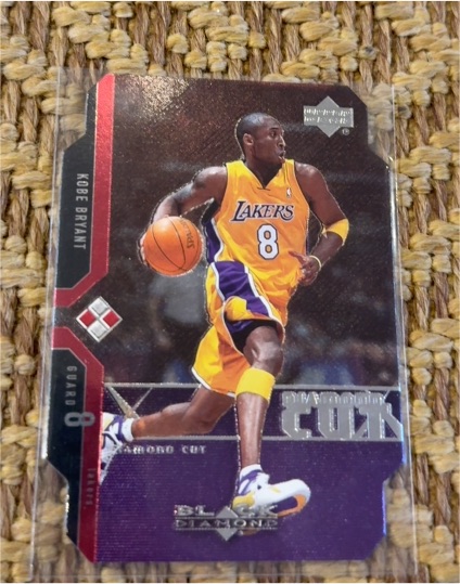 2004-05 Upper Deck Black Diamond Cut #DC3 Kobe Bryant — front