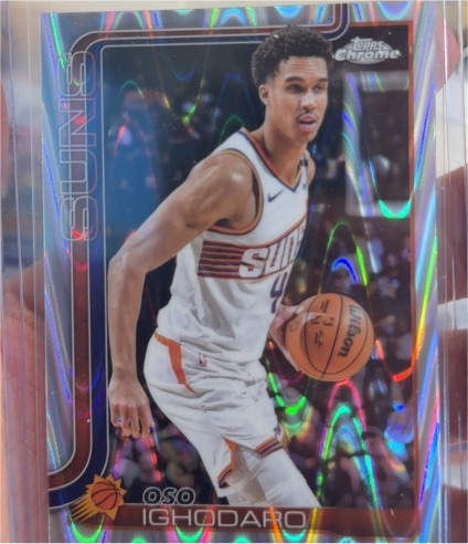 2025-26 Topps Chrome #109 Oso Ighodaro — front