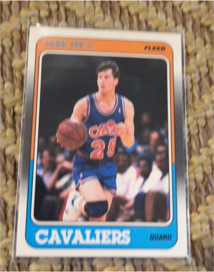 1988 Fleer #25 Mark Price — front