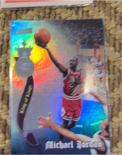 1994-95 Fleer Ultra #8 Michael Jordan Ultra Power — front