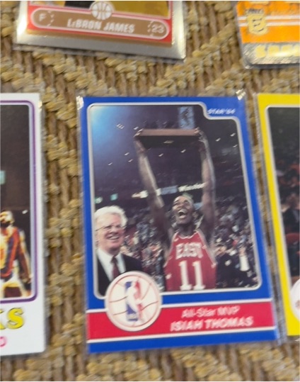 1984 Star All-Star Game #1 Isiah Thomas — front