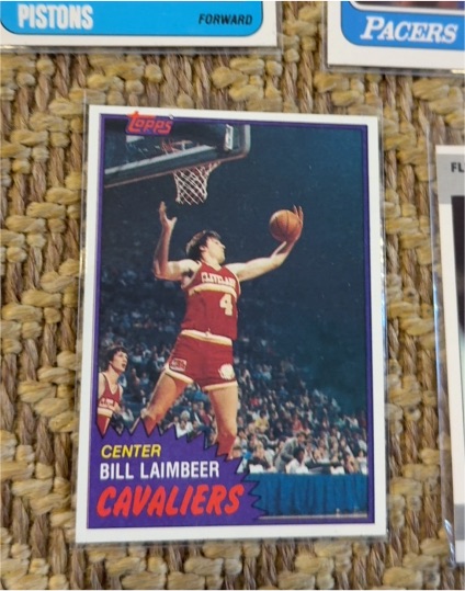 1981-82 Topps Basketball #74 Bill Laimbeer — front