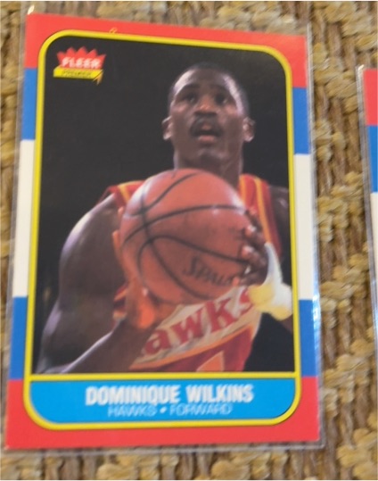 1986-87 Fleer #121 Dominique Wilkins — front