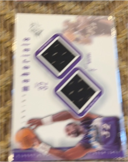 2000 Upper Deck SPX Winning Materials #KG3 Kevin Garnett — front