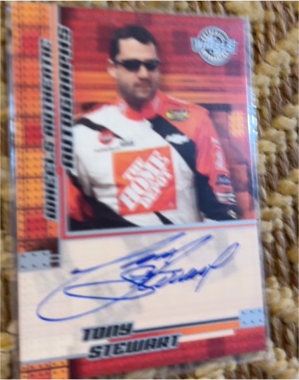 2004 Press Pass Cup Chase #11 Tony Stewart — front