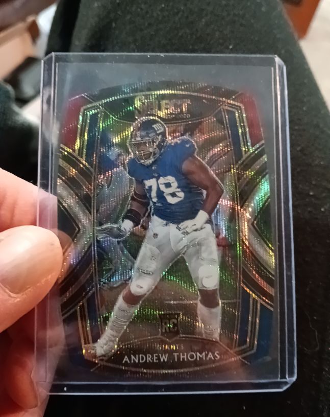 2020 Panini Select #178 Andrew Thomas — front