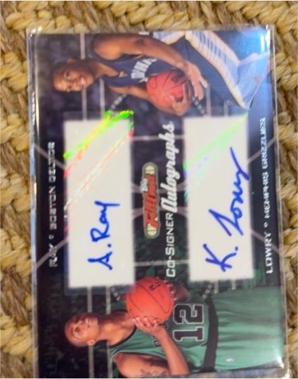 2006 Topps Full Court #CS-45 Allan Ray / Kyle Lowry — front