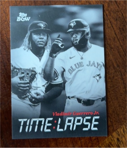 2025 Topps Black & White #TL1 Vladimir Guerrero Jr. — front