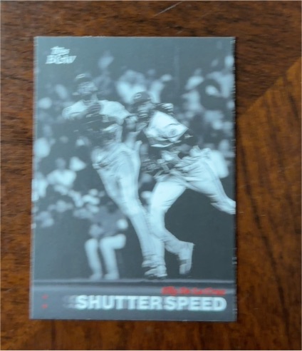 2025 Topps Black & White Shutter Speed #SS Elly De La Cruz — front