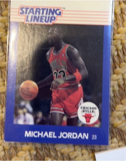 1988 Starting Lineup #40 Michael Jordan — front
