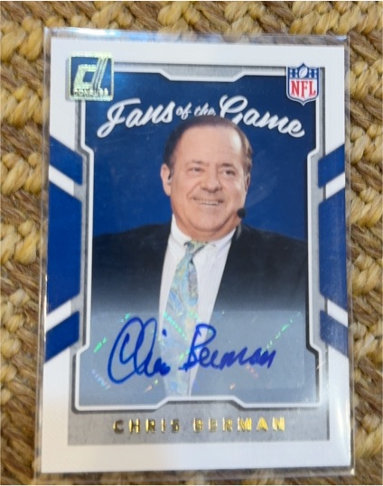 2017 Donruss Fans of the Game #2 Chris Berman — front