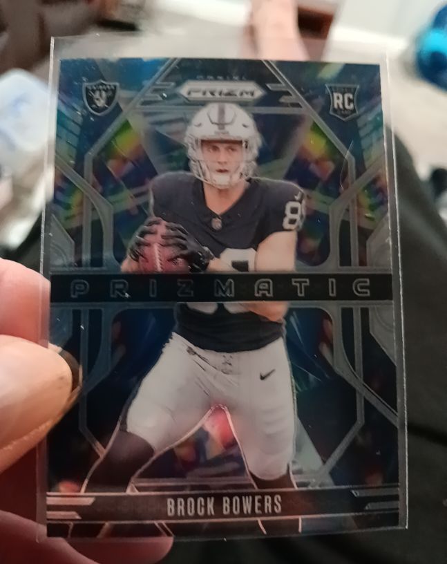 2024 Panini Prizm #20 Brock Bowers Prizmatic — front