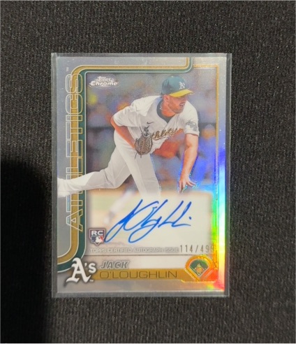 2025 Topps Chrome #RA-JO Jack O'Loughlin — front