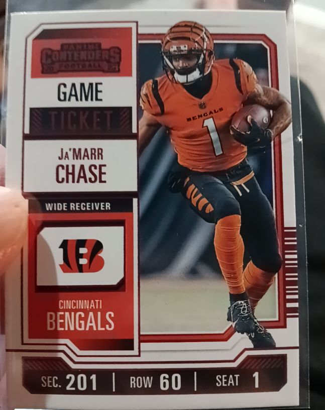 2023 Panini Contenders #21 Ja'Marr Chase — front
