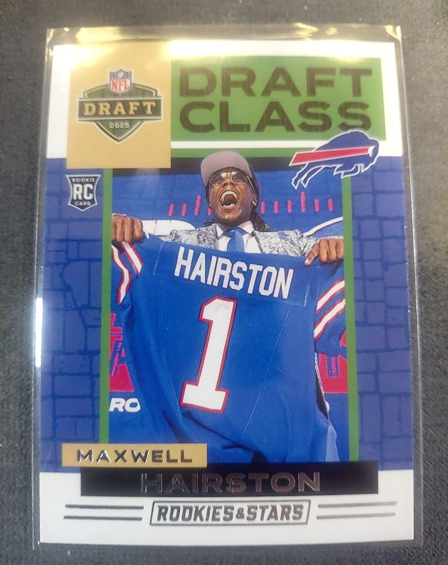 2025 Panini Rookies & Stars #16 Maxwell Hairston Draft Class — front