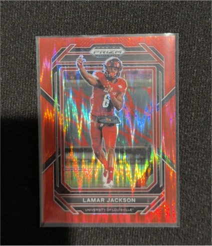 2023 Panini Prizm Draft Picks #67 Lamar Jackson — front