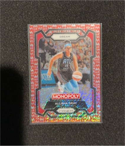 2024 Panini Prizm Monopoly WNBA Allisha Gray — front