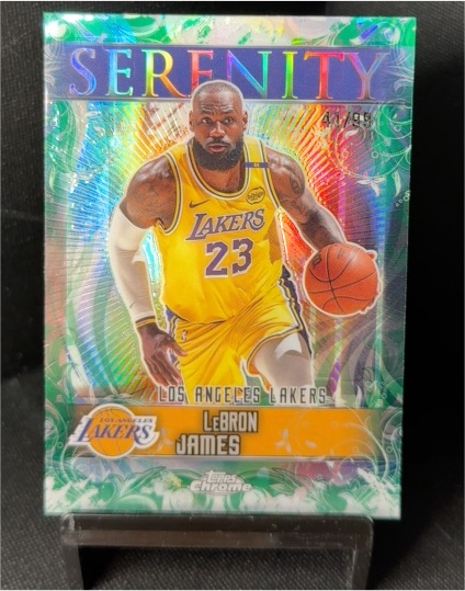 2025-26 Topps Chrome #SY-2 LeBron James Serenity — front