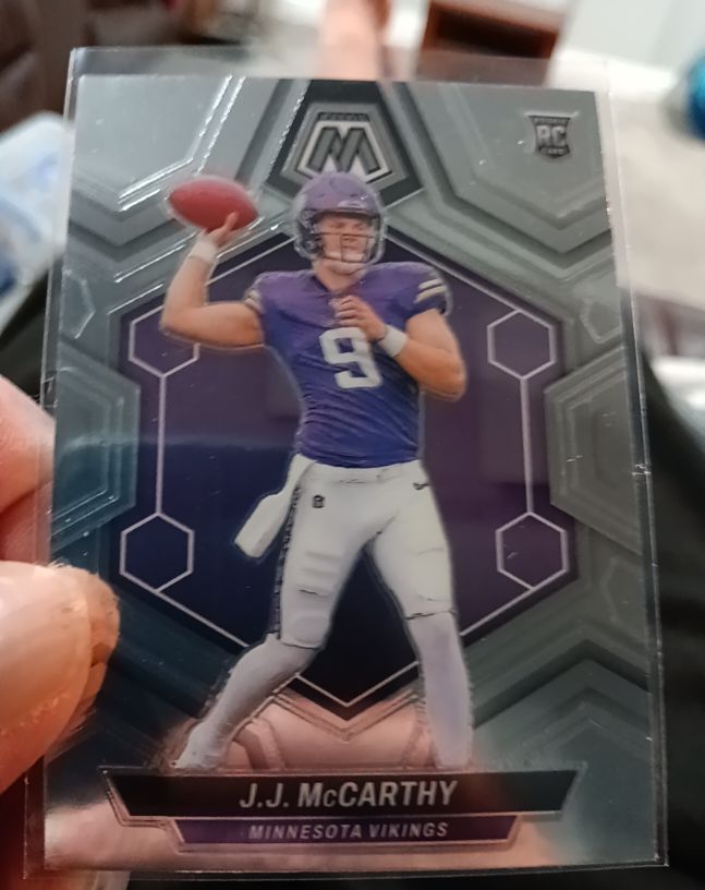 2024 Panini Mosaic #310 J.J. McCarthy — front